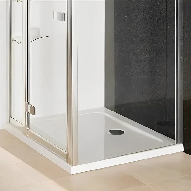 Extra Product Image For Volente Rectangle Tray Acrylic Top Sheet On Top Of Stone Resin Bathroom City 1