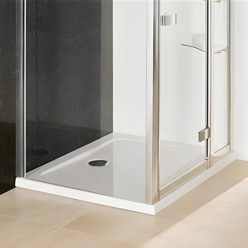 Extra Product Image For Volente Rectangle Tray Acrylic Top Sheet On Top Of Stone Resin Bathroom City 1