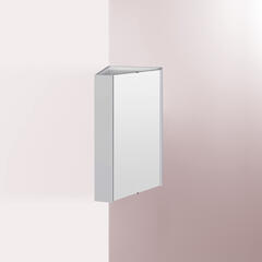 New Ecco Corner Mounted Mirror Cabinet