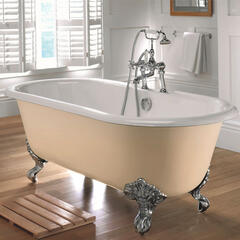 Bentley Double Ended Bath 2TH With Imperial Feet