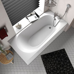Top View Product Image of Kent Standard Straight Bath 5mm Acrylic