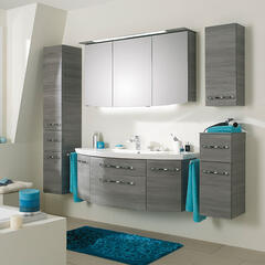 6001 Solitaire Bathroom Vanity Unit 2 Draw 2 Door 1290