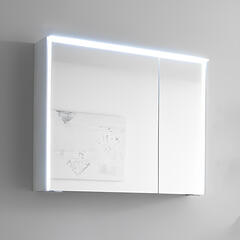 Solitaire 6010 Mirror cabinet inc LED light cornice and LED profile
