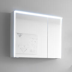 Solitaire 6010 Bathroom Cabinet with Mirror and LED Cornice Lighting