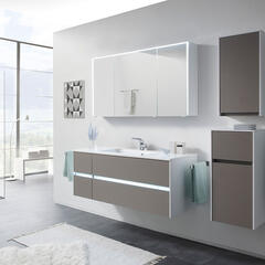 Solitaire 6010 1320 Bathroom Vanity Unit LH or RH 4 Drawer