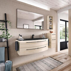 Solitaire 7005 2 Drawer Bathroom Vanity Unit