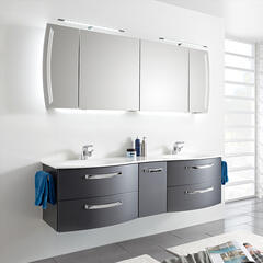 Solitaire 7025 2 Drawer 4 Door 1700 Bathroom Vanity Unit