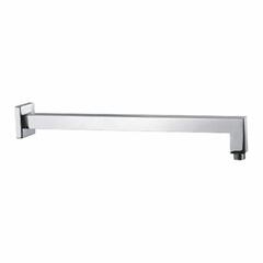 Square Shower Arm, 400X25X25mm Chrome Silver Wall Mounted Square Bathroom Design