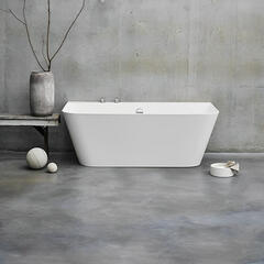 Patinato Petite White Clear Stone Bath