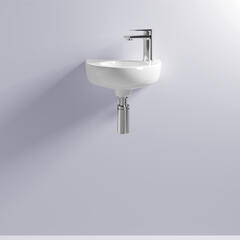 Brisbane Round Wall Hung Wash Basin