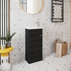 Combination Compact 400 Cloakroom Vanity Unit (Colour Options)