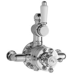 Chrome Victorian Thermo Twin Exposed Valve