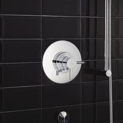 Chrome Tec Dual Thermostatic Concealed Shower Valve