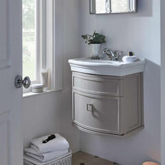 Verona Small Basin Wall Hung Vanity Unit and basin