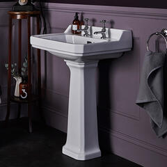 Fitzroy 560MM Basin And Comfort Height Pedestal