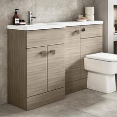 1500 Combination Bathroom Vanity Unit 355 depth