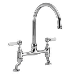 Bridge Sink Mixer with Topaz Lever