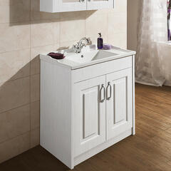 York 600mm 2 Door Basin and Bathroom Vanity Unit