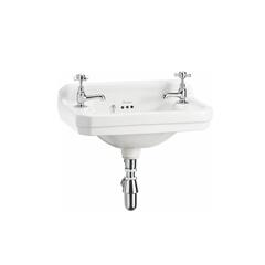 Edwardian Cloakroom Basin 51cm 2TH