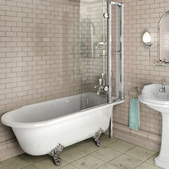 Hampton shower bath (150cm x 750cm)
