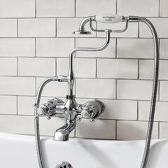 Tay Thermostatic Bath Shower Mixer Wall Mounted