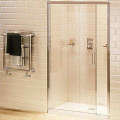 Burlington Soft Close Sliding Shower Door