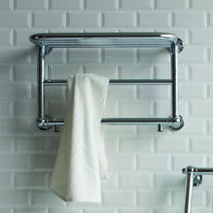 Strand - Chrome Towel Rail Bathroom Radiator