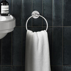 Burlington Towel Ring Chrome