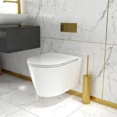 WHITE WALL HUNG TOILET FROM PATELLO SMALL WALL HUNG TOILET