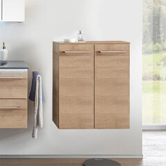 Solitaire 6025 Small bathroom storage unit 2 doors