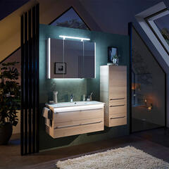Solitaire 6025 Bathroom vanity unit, 2 drawers 482x950x460
