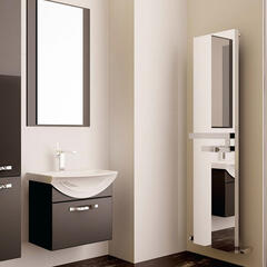 Elvino Bath Mirrored 1800 x 370 Aluminium Bathroom Radiator