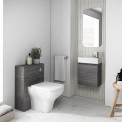Hacienda 410 Wall Hung Suite with BTW Toilet