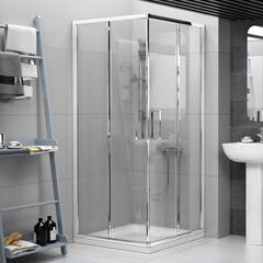 RADIANT 1750 REDUCED HEIGHT CORNER ENTRY SHOWER ENCLOSURE