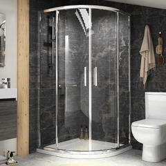 RADIANT 1750mm REDUCED HEIGHT SHOWER ENCLOSURE QUADRANT 900