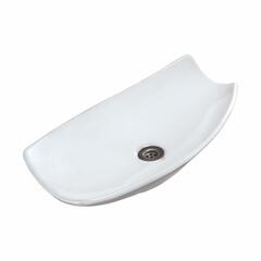 Product image for Artize Designer Long Counter Top Basin White 720 x 370 x 130