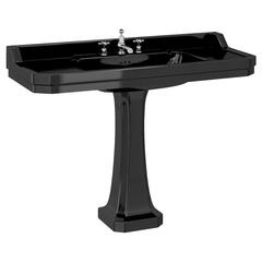 Burlington Traditional Jet Black Large Sink