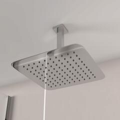 Ribble Square Chrome Shower Head Ceiling