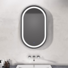 BC Capsule Silver LED Mirror