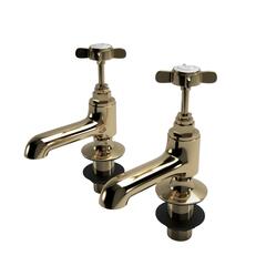 Beaumont Traditional Gold Bath Taps
