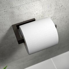 Glade Black Toilet Roll Wall Holder