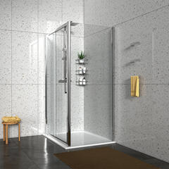 Odessa Chrome 1200 Sliding Shower Door