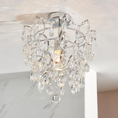 Decorative Flush Ceiling Light: 1 Bulb