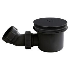 Product Image for Matt Black Shower Waste and Bottle Trap