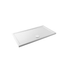 Stone Resin Rectangular Tray 800, 900 with Optional Chrome Waste