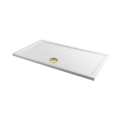 Stone Resin Rectangular Tray 1000, 1100, 1200 with Optional Gold Waste