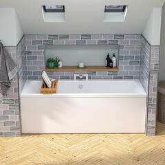 Portland Double-ended Bath with Optional Beauforte Reinforcement: 1700, 1800, 1900