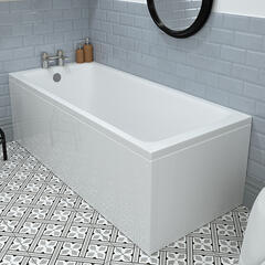 Rockall Single-ended Bath with Optional Beauforte Reinforcement: 1600, 1700