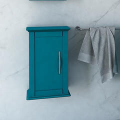 baden haus tiffany 590 petrol blue wall cupboard