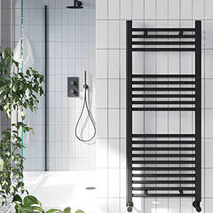 vali black towel radiator